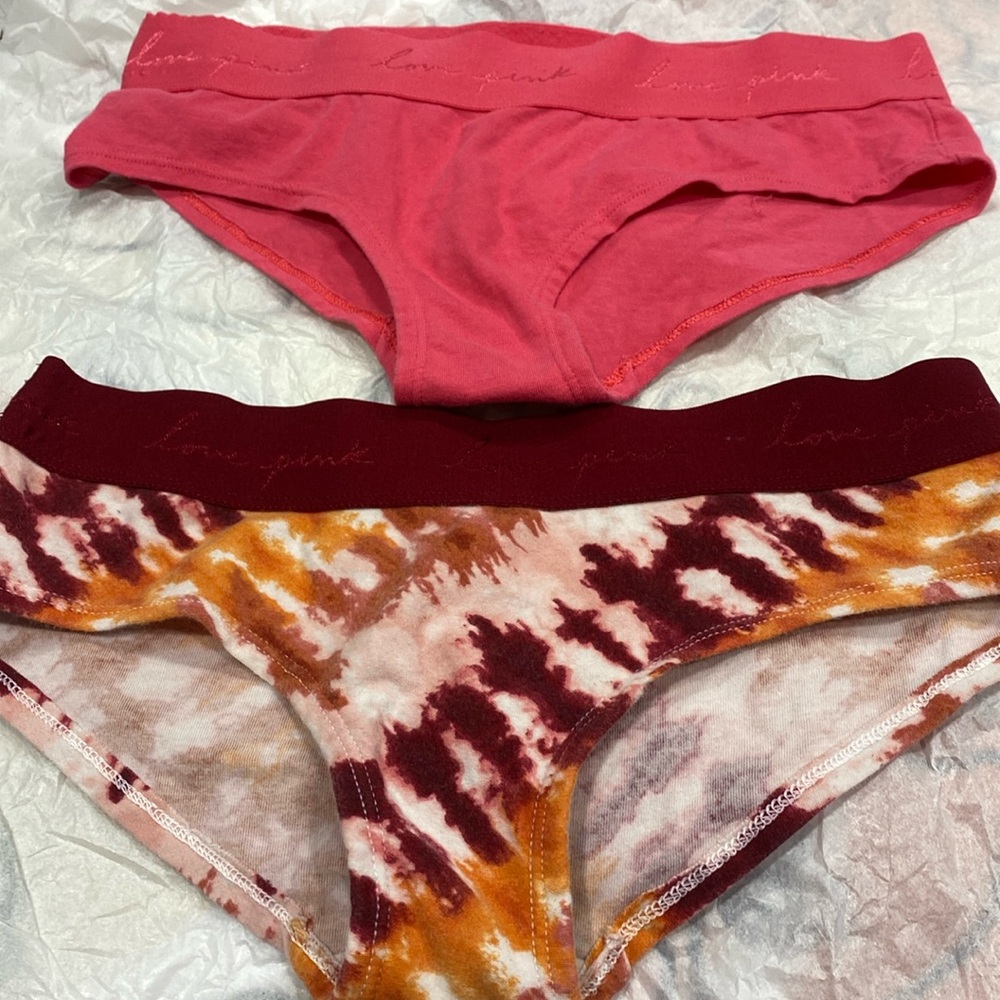 PINK PANTY SET SIZE S 4X$20